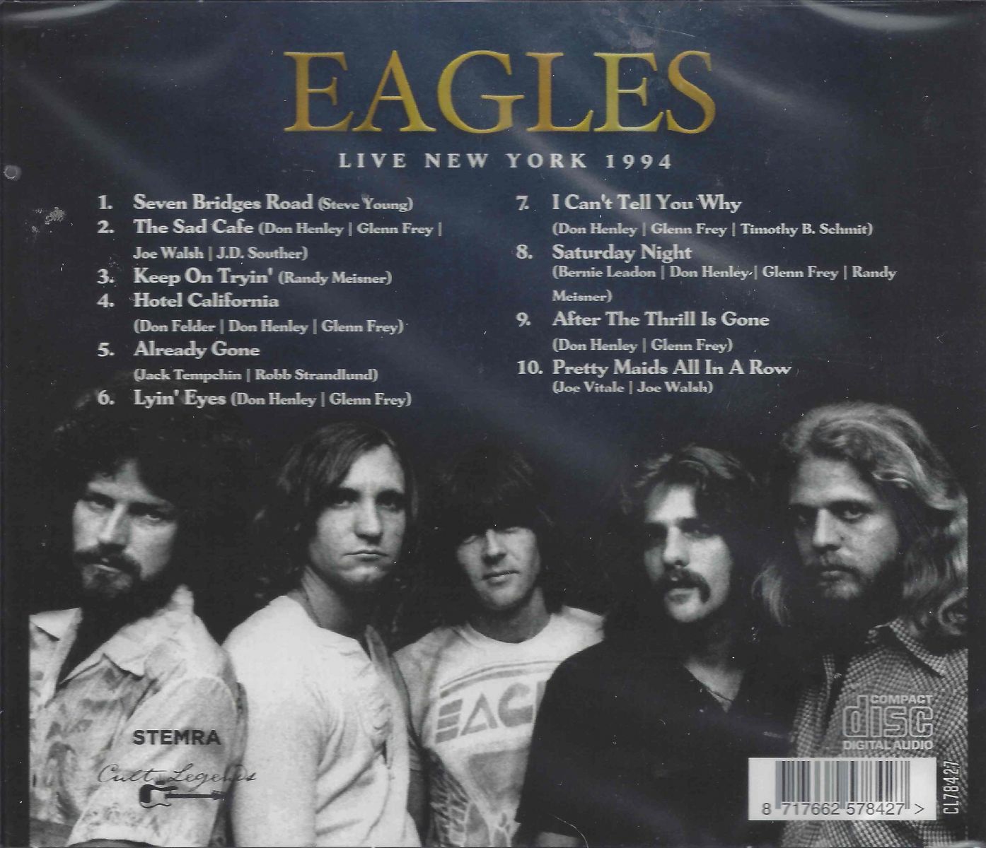 Eagles ‎– Live New York 1994 - Dubman Home Entertainment